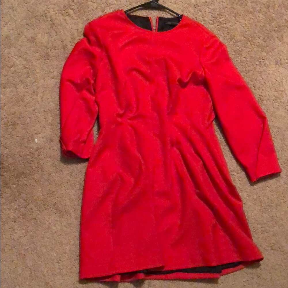 Women’s red short dress
